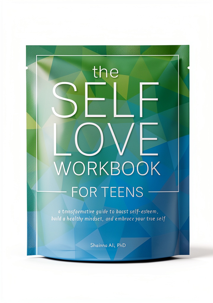 Installing Ulysses Press Self Love Workbook for Teens English Edition on a wooden desk