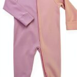 GUISBY Cotton Baby Footed Pajamas Soft Zipper Sleepwear-0