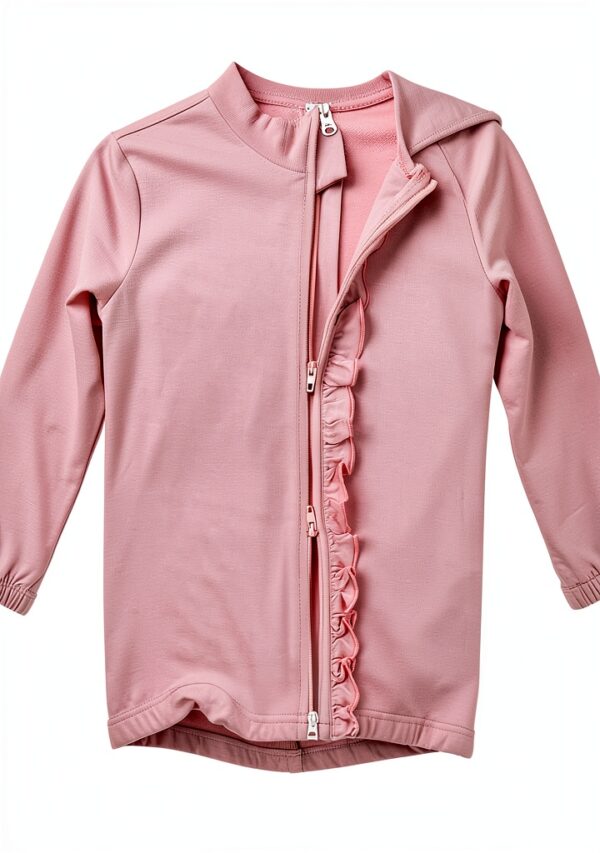 Bamboo Rayon Baby Romper Girls Boys Soft Zipper Footie-2