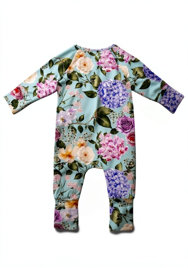Bamboo Rayon Baby Romper Girls Boys Soft Zipper Footie-5
