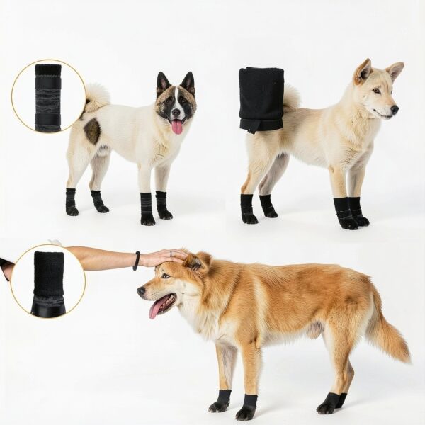 Kooltail Dog Socks Waterproof Non-Skid-4