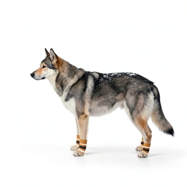 KOOLTAIL Dog Paw Protectors Anti Slip Cotton Socks-5