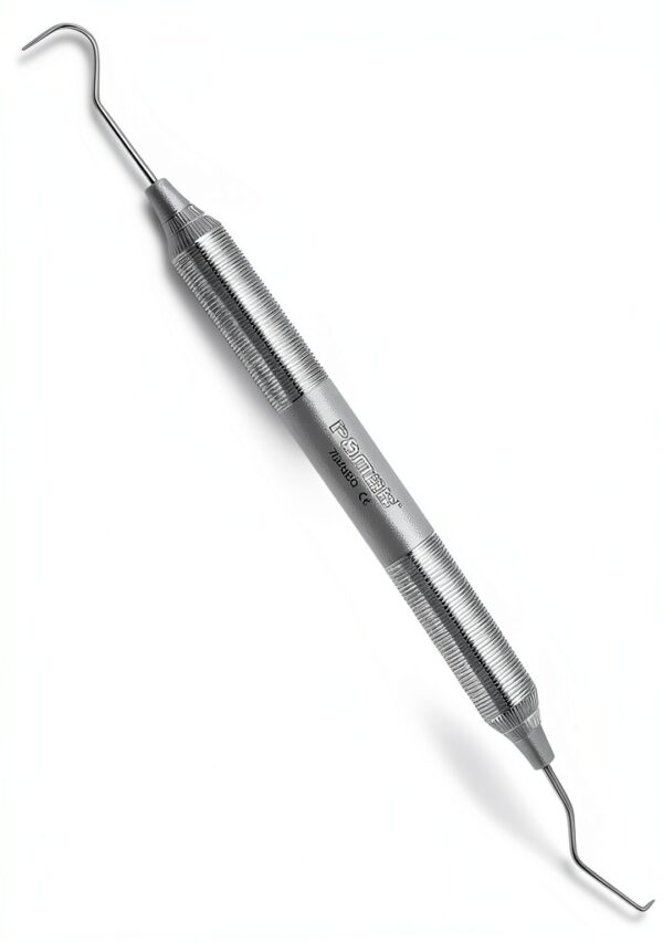Pomee Double-Ended Dental Explorer #5 23/17 Tips Stainless Steel-0