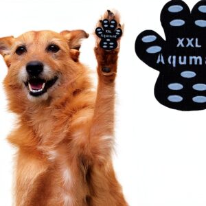 Aqumax Dog Paw Protectors Non‑Slip Silicone Stickers Multi‑Size-0