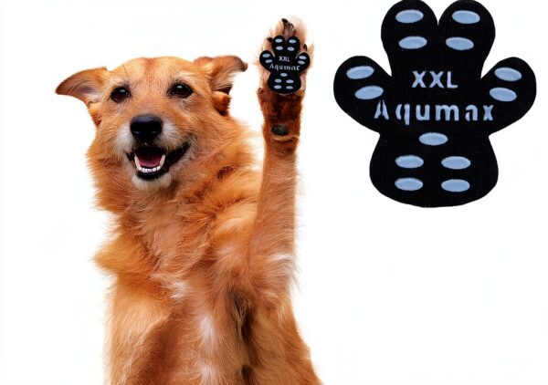 Aqumax Dog Paw Protectors Non‑Slip Silicone Stickers Multi‑Size-0