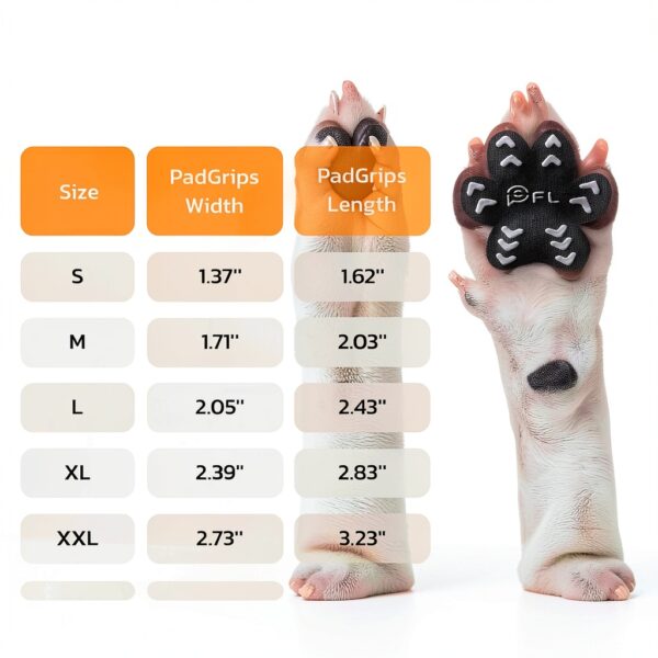Dog Paw Protector PICK FOR LIFE Breathable Grip Senior Support Sizes-3