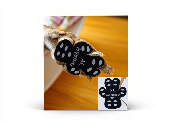 Aqumax Dog Paw Protectors Non‑Slip Silicone Stickers Multi‑Size-2