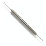 Dental Explorer Osung 166SEXD2 Double-End Pigtail Metal Handle-0
