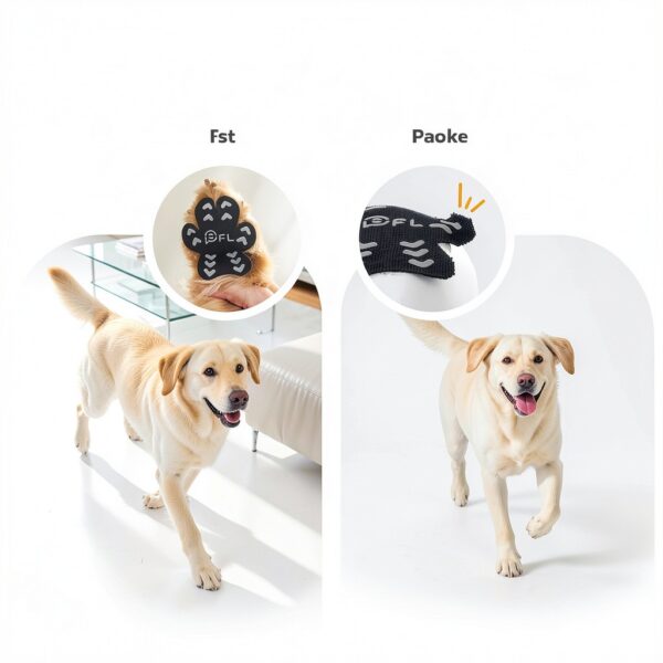 Dog Paw Protector PICK FOR LIFE Breathable Grip Senior Support Sizes-6