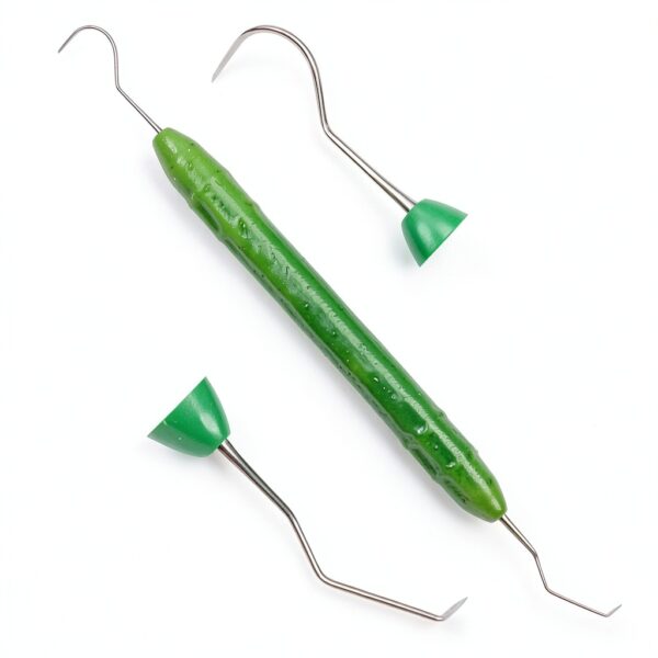 Dental Explorer Set OSUNG Softgrip Handle EXD5W Pack of 5-3