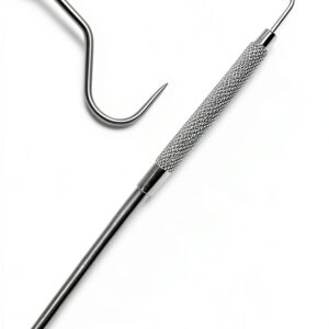 Dental Shepherds Hook Explorer 23 Superior Instruments AISI 420 Steel-0