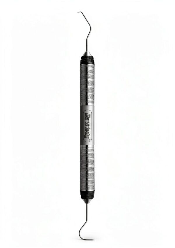 Hu-Friedy EXD57 #5 Explorer with #7 Satin Steel Handle Dental Explorer-0