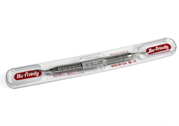Hu-Friedy EXD11/12A6 #11/12 After Five Explorer, #6 Satin Steel Handle-0