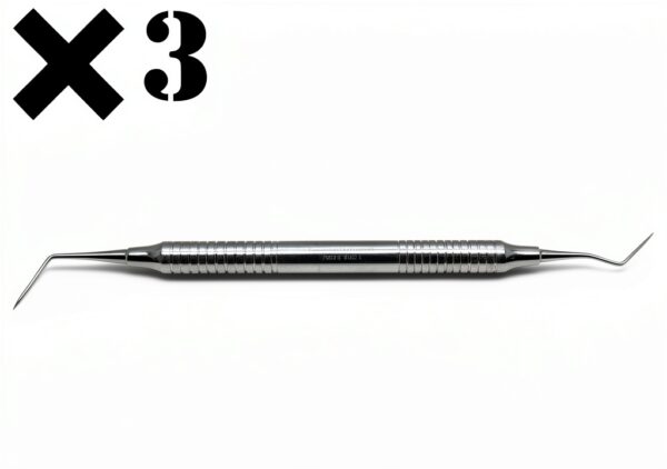 Superior Dental Endo Explorer Dg16/23 Probe 3 Pack AISI 420 Steel-1