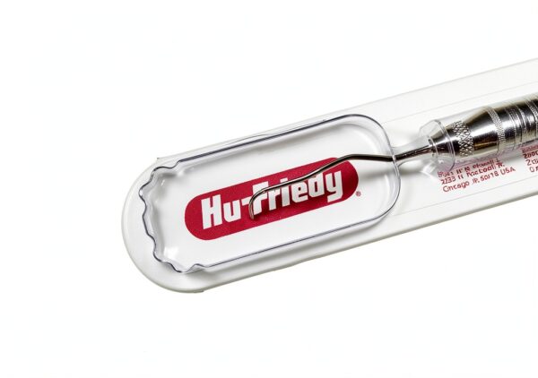 Hu-Friedy EXD11/12A6 #11/12 After Five Explorer, #6 Satin Steel Handle-1
